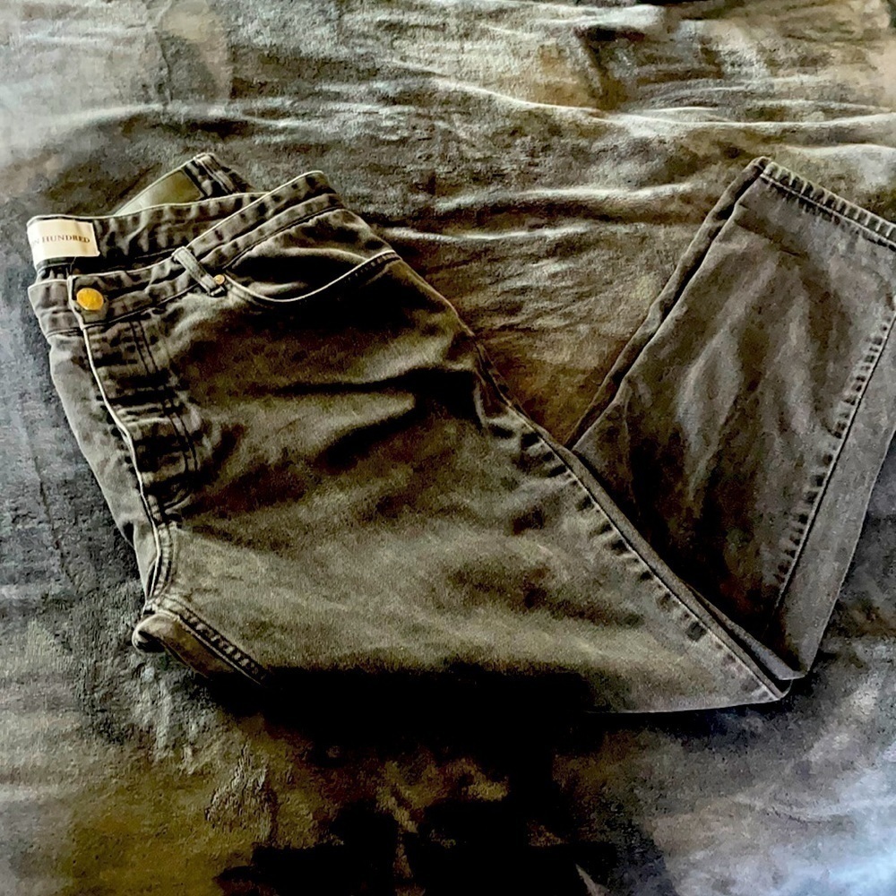 Won hundred dark jeans​​​​​​​​